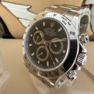 Daytona Acciaio Nero 40mm