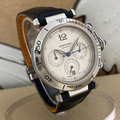Cartier Pasha Chronograph pelle 38mm