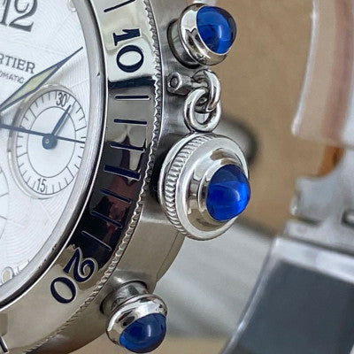 Cartier Pasha Chronograph pelle 38mm