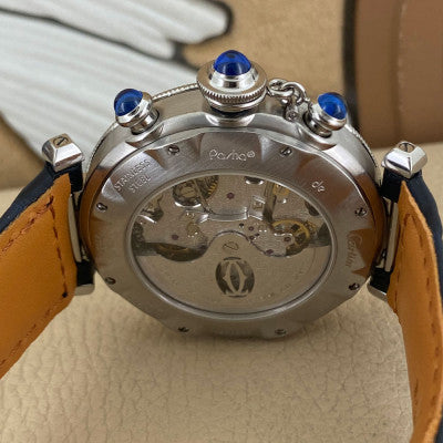 Cartier Pasha Chronograph pelle 38mm